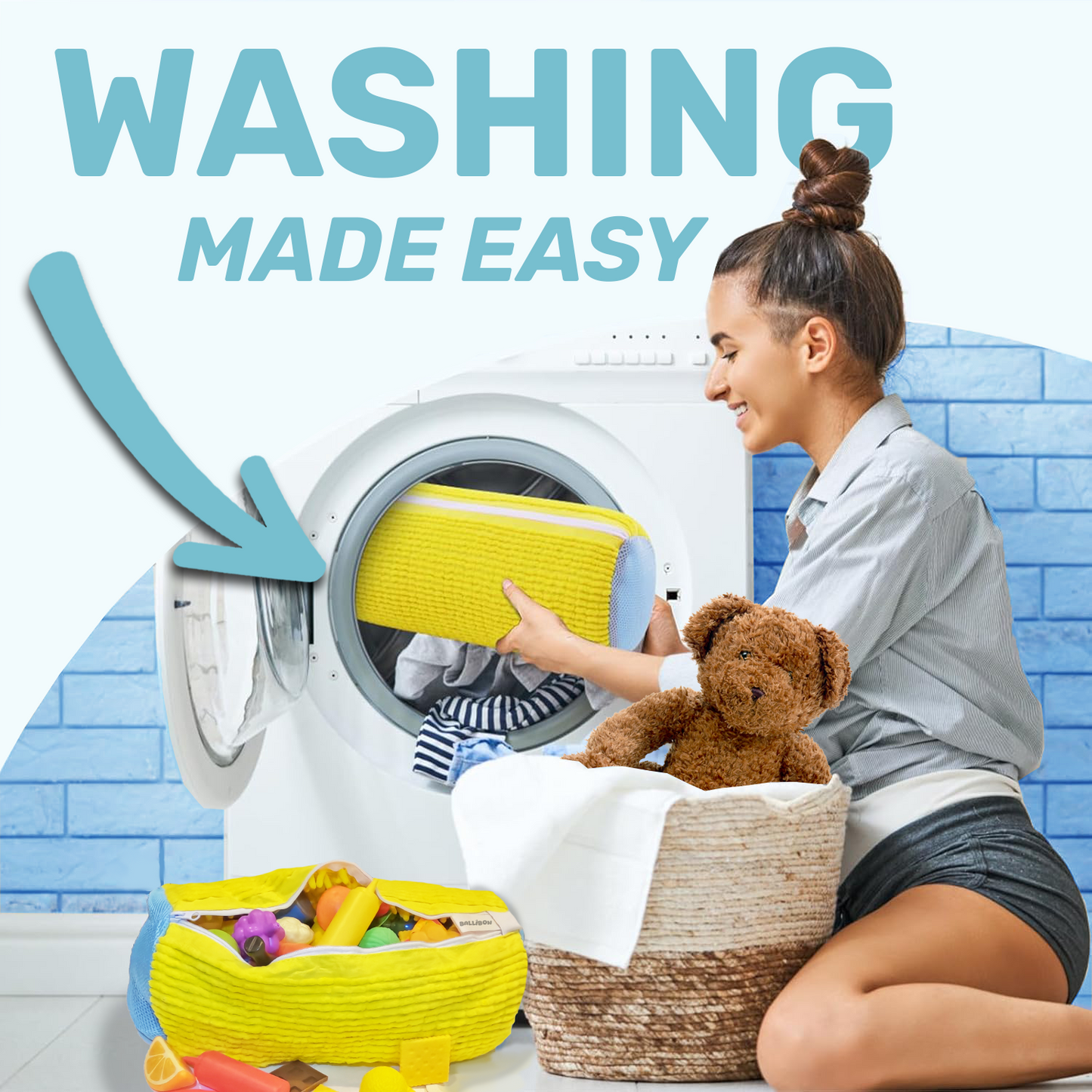 Toy Laundry Bag